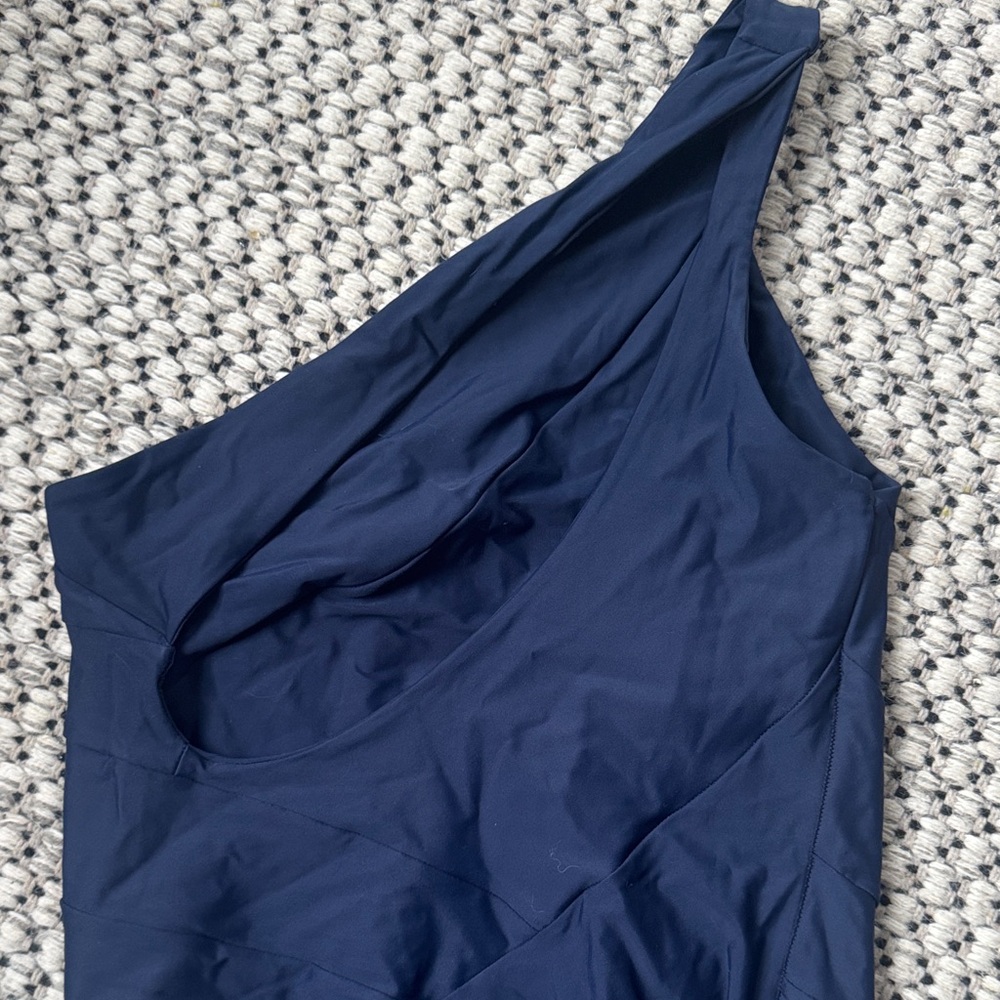 Summersalt One-Shoulder Navy One Piece - Picture 3 of 3
